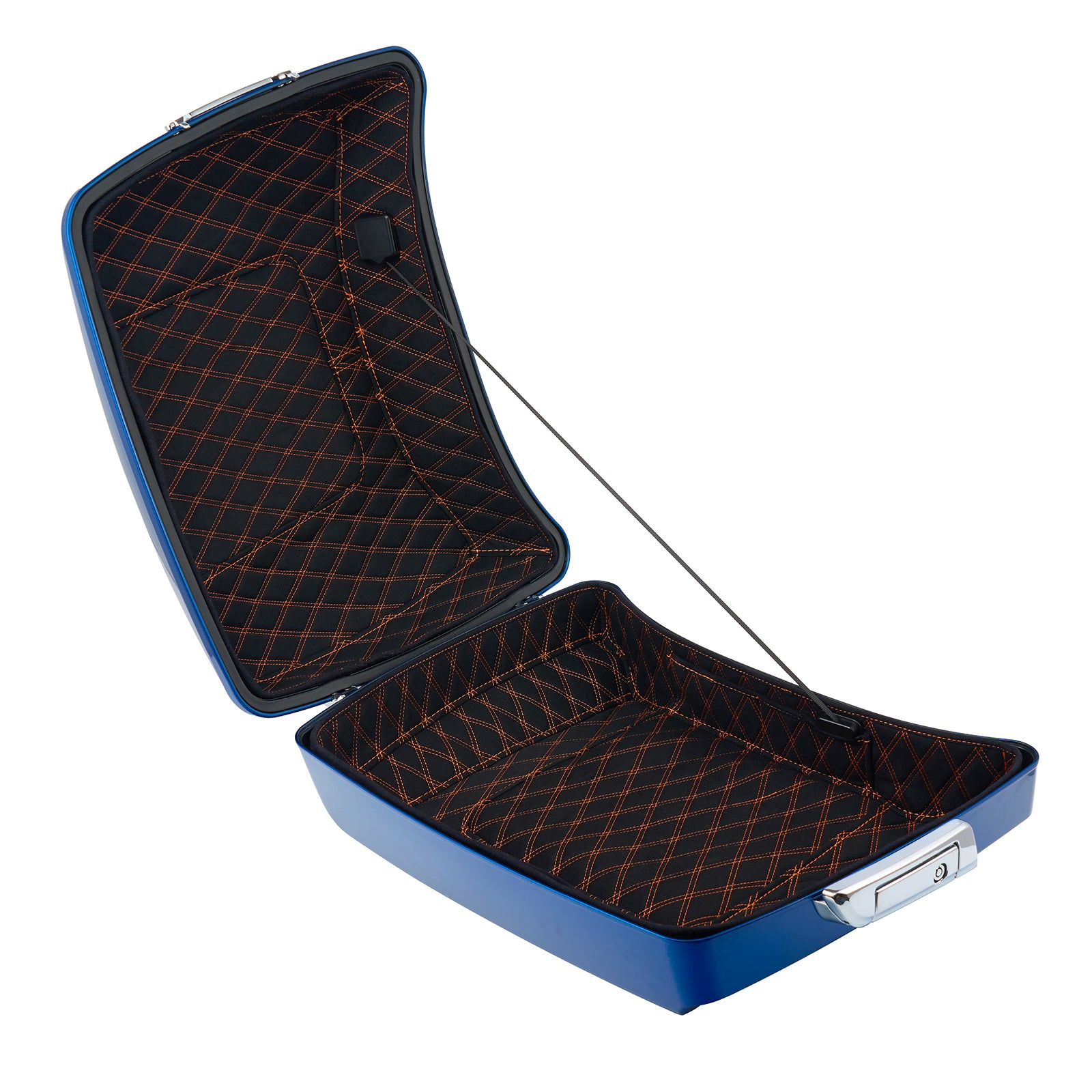 Tour Pack Trunk Liners (2014–2023), Diamond-Grid Shockproof Microfiber Leather Inner Lining