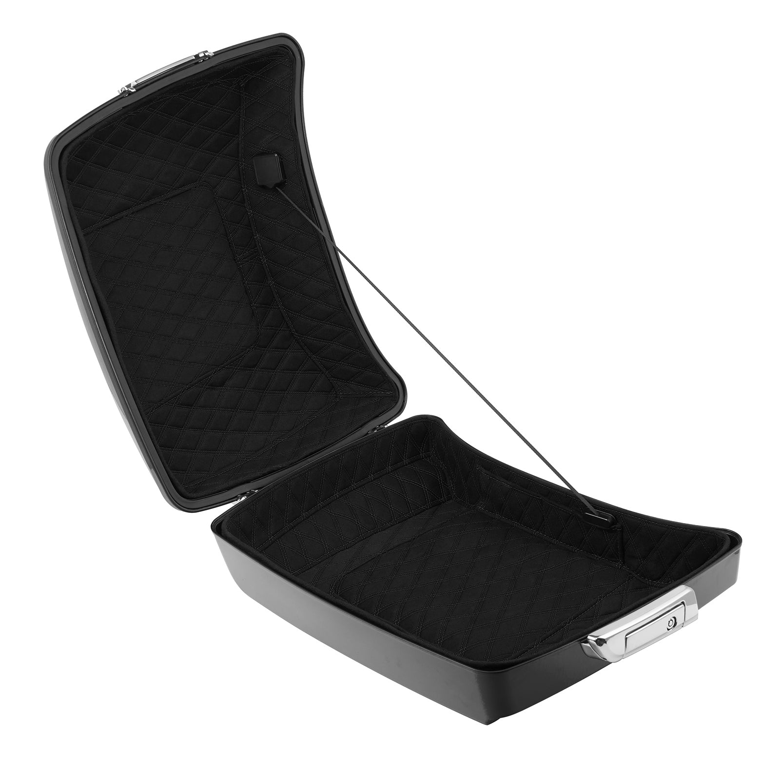 Tour Pack Trunk Liners (2014–2023), Diamond-Grid Shockproof Microfiber Leather Inner Lining