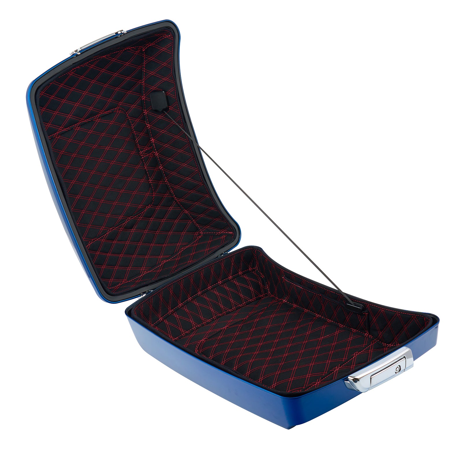 Tour Pack Trunk Liners (2014–2023), Diamond-Grid Shockproof Microfiber Leather Inner Lining