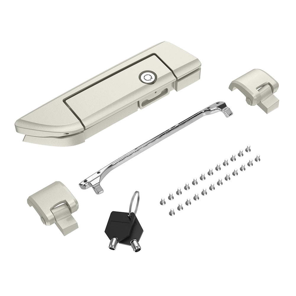 Color-Matched Tour Trunk Pack Latches and Hinges:Kit for Mats Csrewy Razor, Chopped, and King Tour Trunk Packs