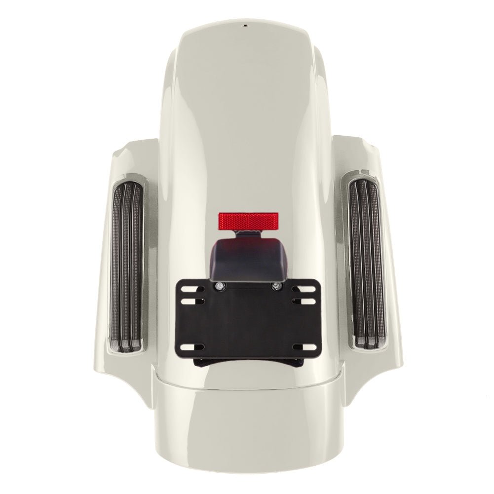Mats-CsrewyColor Matched CVO Rear Fender Upgrade fit for 2014-2026 TouringZT043-Golden White PearlColor Matched CVO Rear Fender Upgrade fit for 2014-2026 Touring