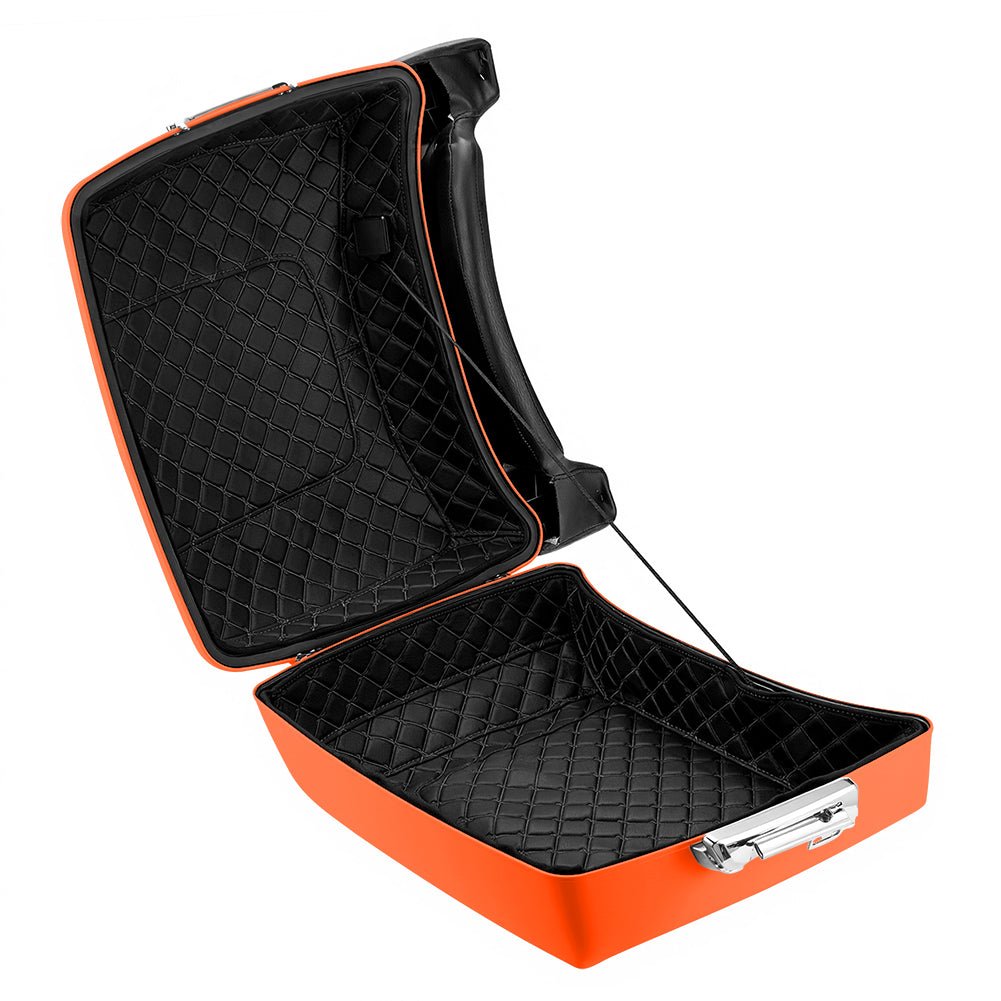 Mats-CsrewyDetachable Chopped Tour Trunk Pack Kits for Touring with Tour Trunk Pack LinersSET001-Baja orangeDetachable Chopped Tour Trunk Pack Kits for Touring with Tour Trunk Pack Liners