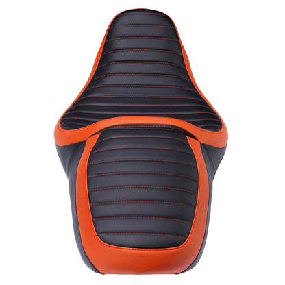 2-Up One-Piece Passenger Seat Fit for  '09-'23 Touring and Tri Glide Models