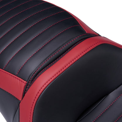 2-Up One-Piece Passenger Seat Fit for  '09-'23 Touring and Tri Glide Models