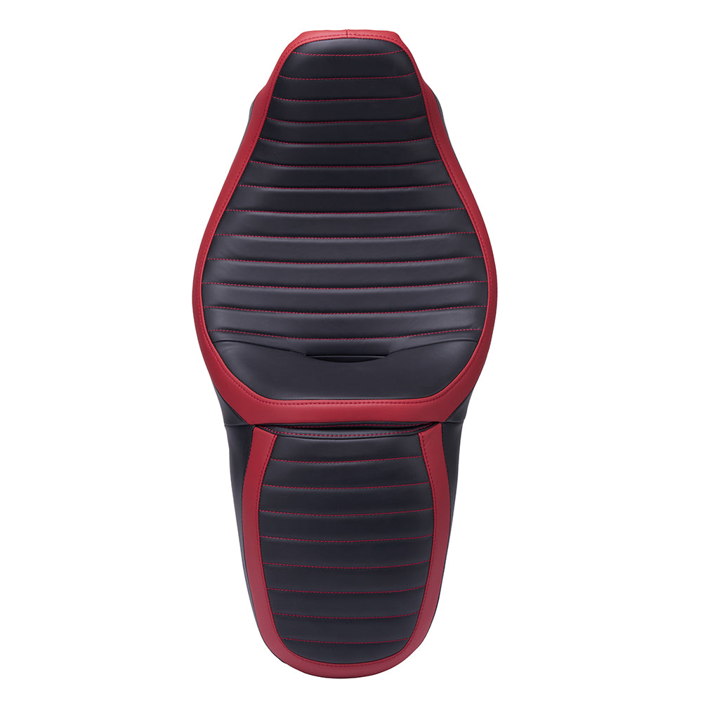 2-Up One-Piece Passenger Seat Fit for  '09-'23 Touring and Tri Glide Models