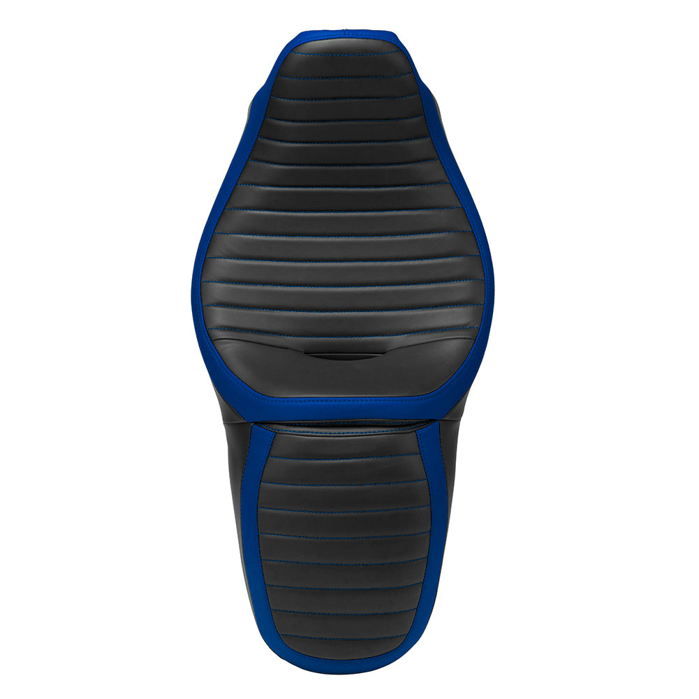 2-Up One-Piece Passenger Seat Fit for  '09-'23 Touring and Tri Glide Models