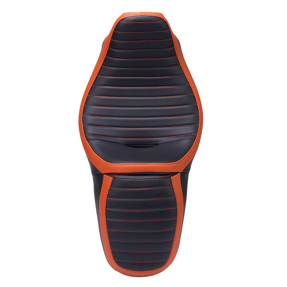 2-Up One-Piece Passenger Seat Fit for  '09-'23 Touring and Tri Glide Models