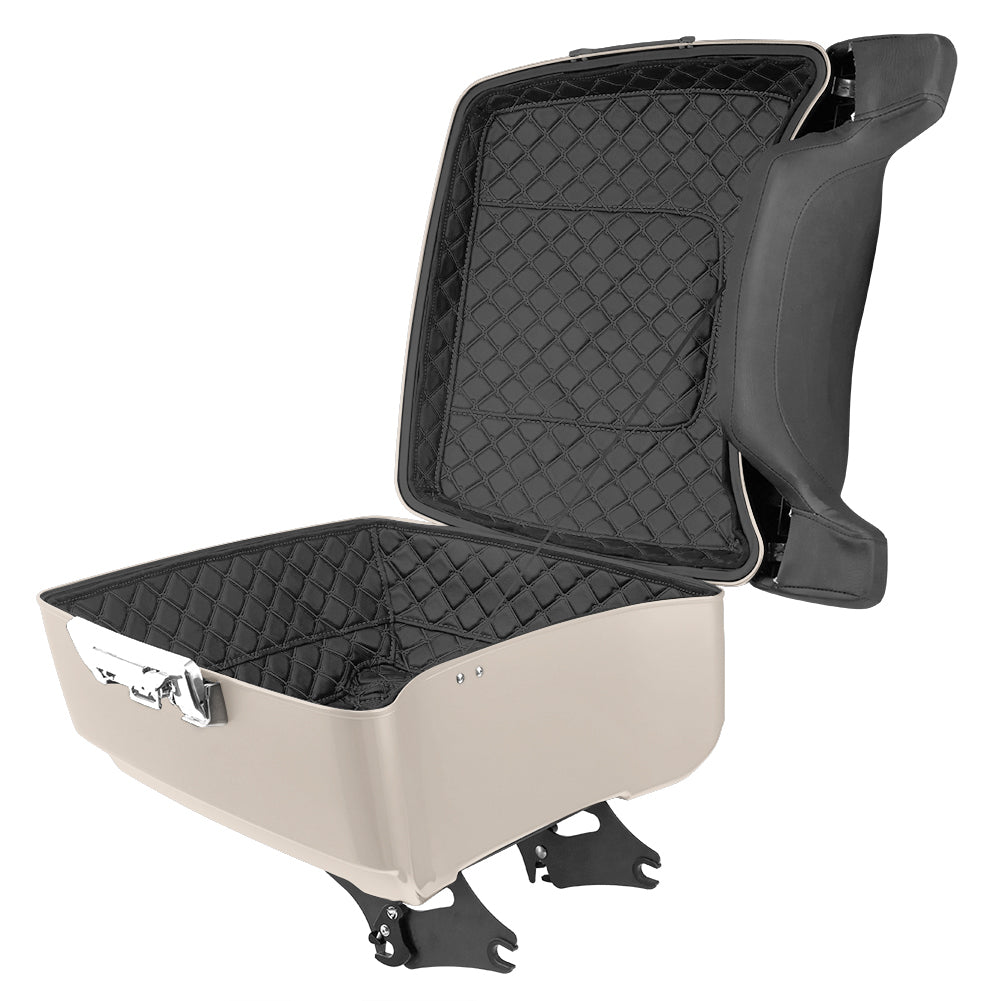 Mats-Csrewy Color-Matched Detachable King Tour Pack Kit with Liner For '93–'26 Harley Touring