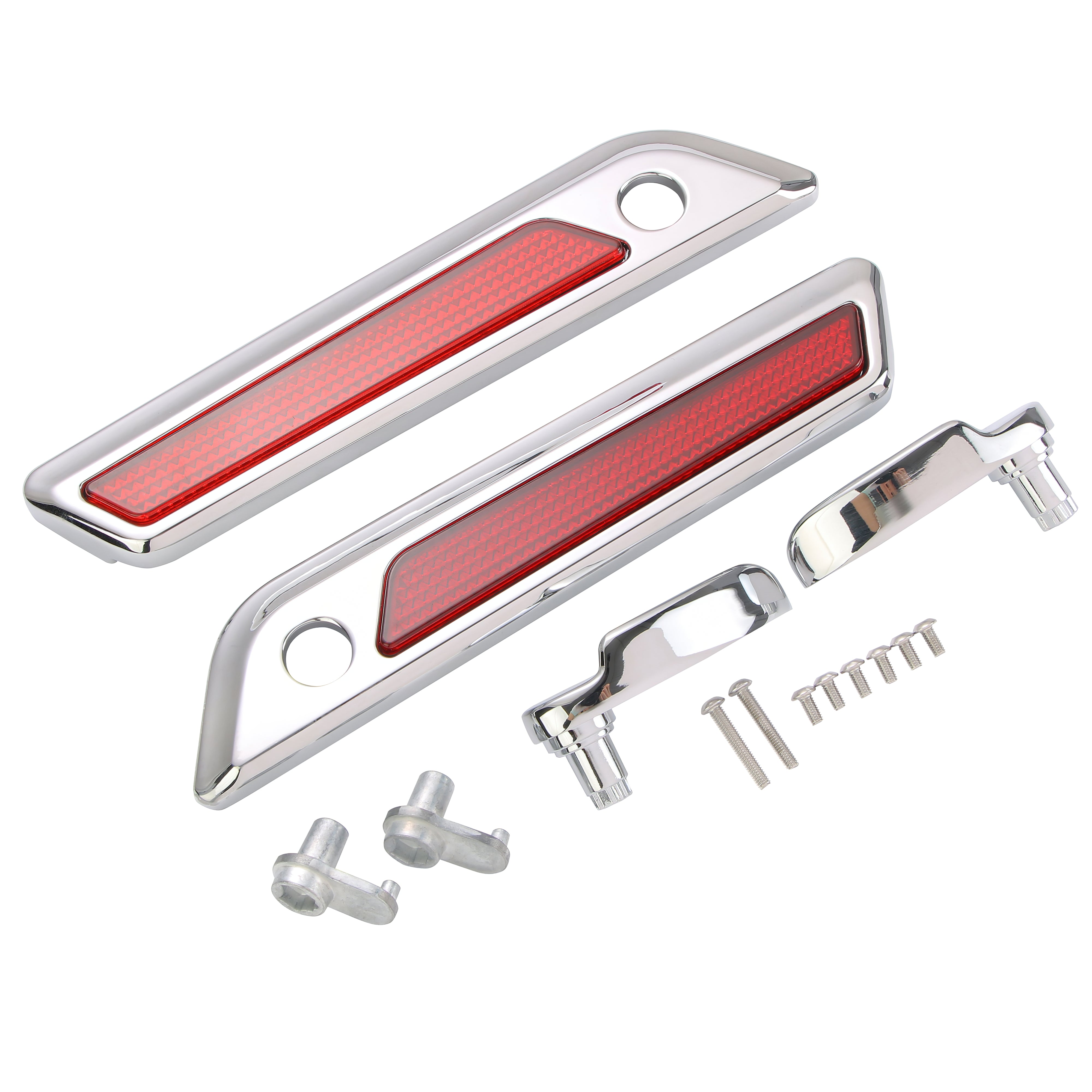 Saddlebag Lid Lever & Latch Cover Set Kit - Fit for Harley Touring (2014+)
