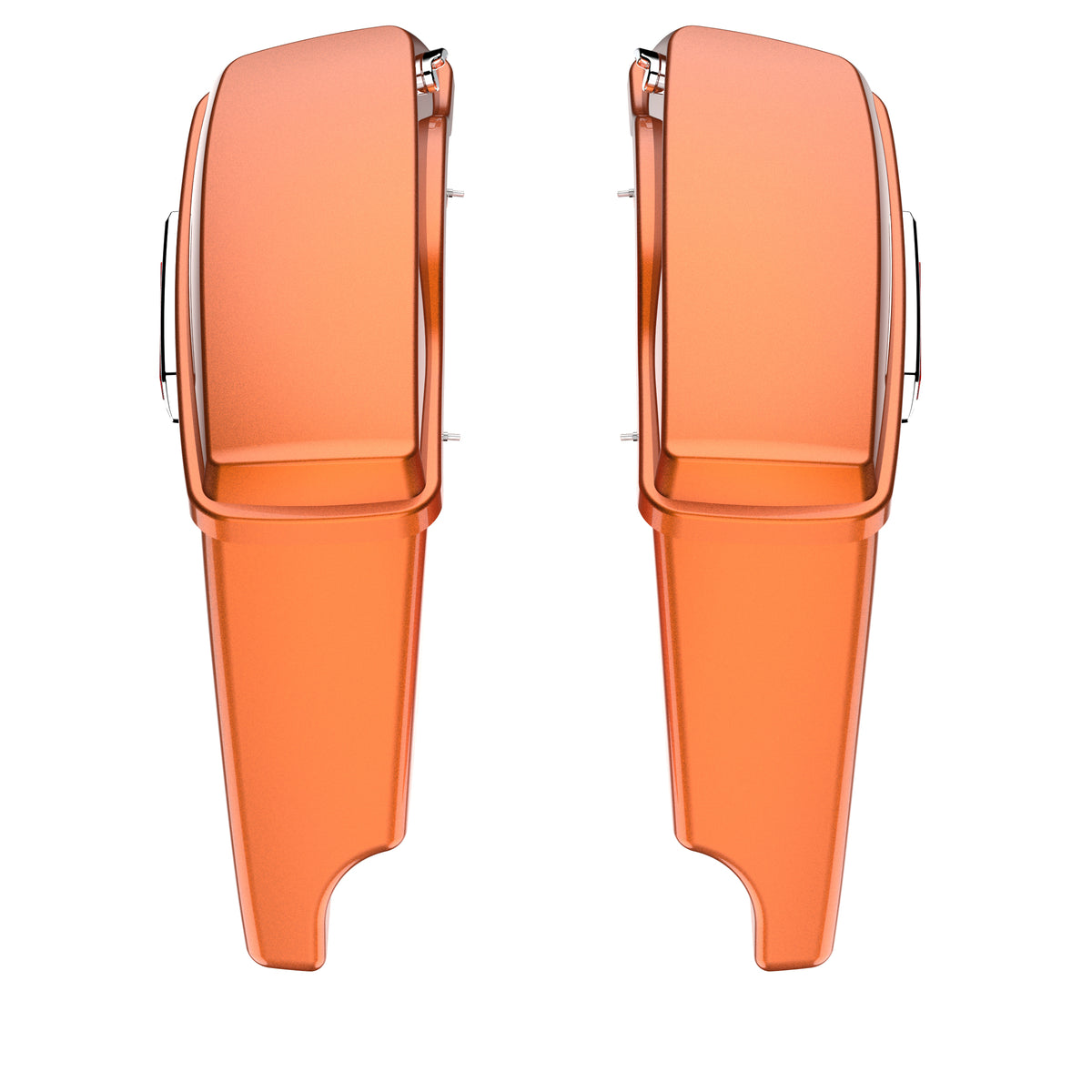 3.93" Stretched Saddlebag Bottoms with Lids - Fit for Harley Touring (2014+)