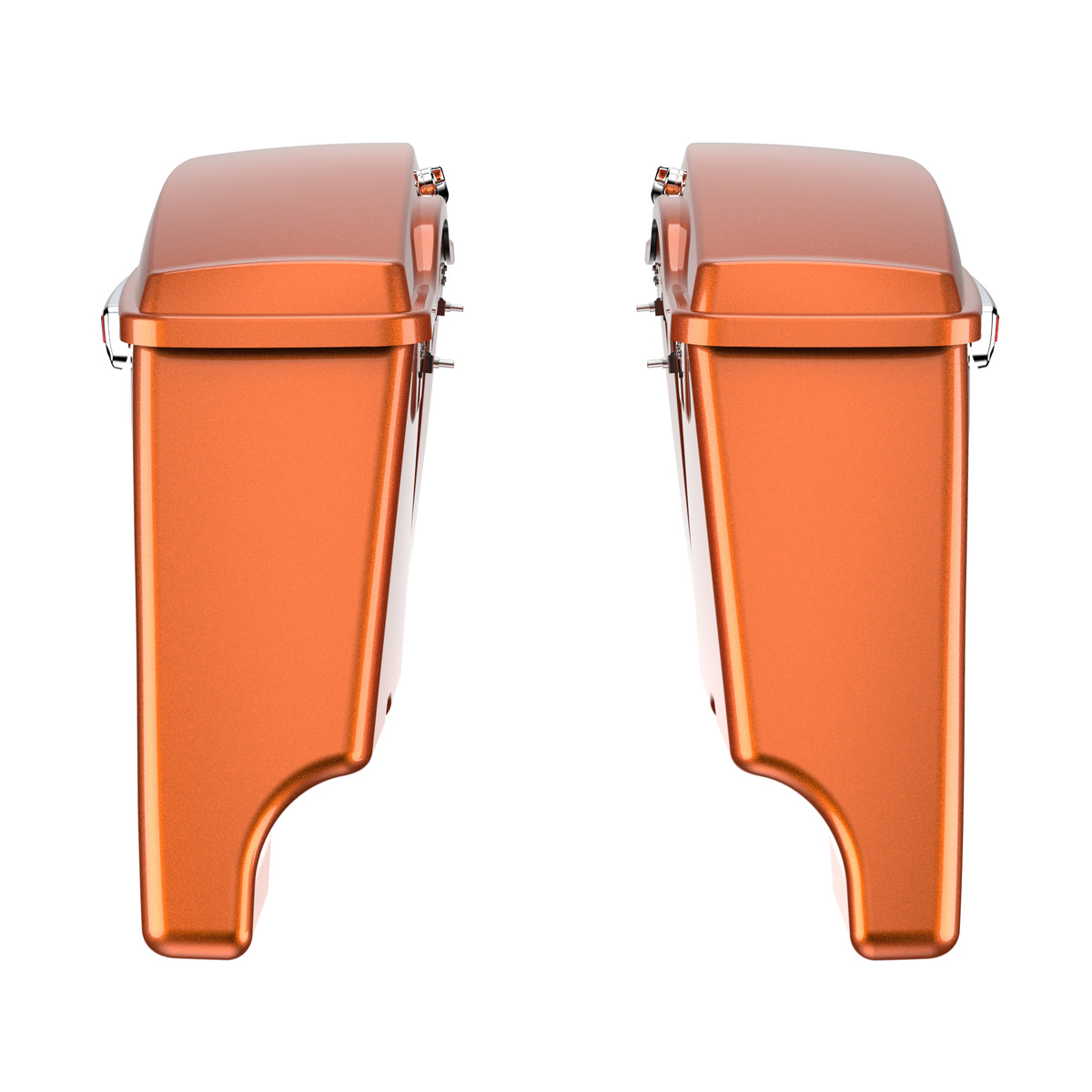 3.93" Stretched Saddlebag Bottoms with Lids - Fit for Harley Touring (2014+)