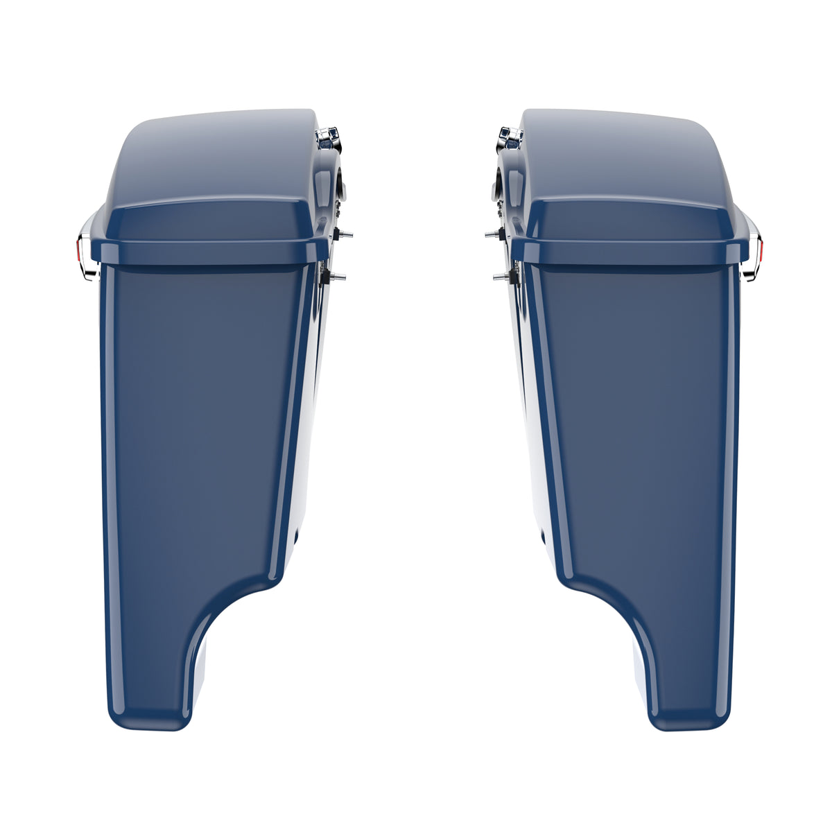 3.93" Stretched Saddlebag Bottoms with Lids - Fit for Harley Touring (2014+)