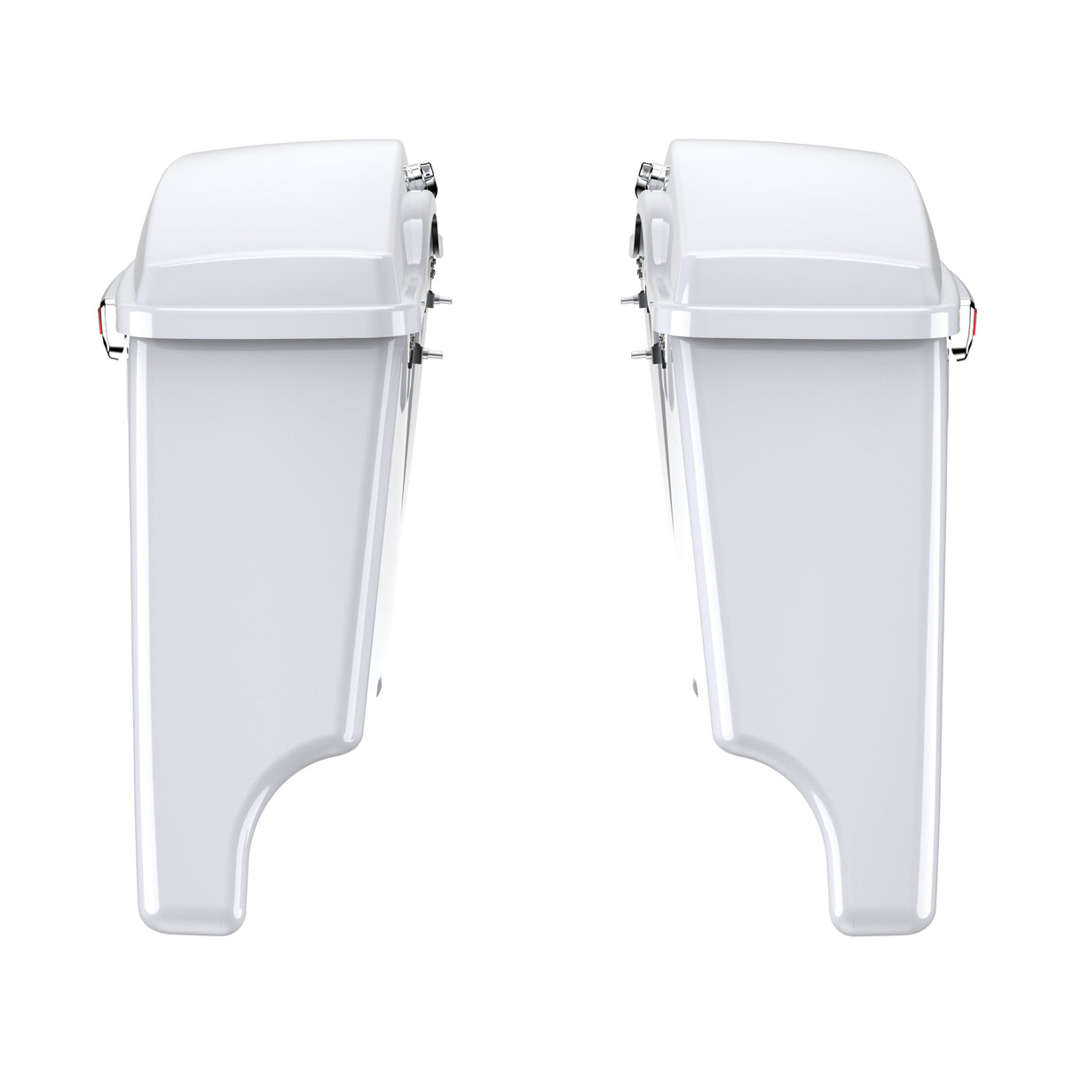 3.93" Stretched Saddlebag Bottoms with Lids - Fit for Harley Touring (2014+)