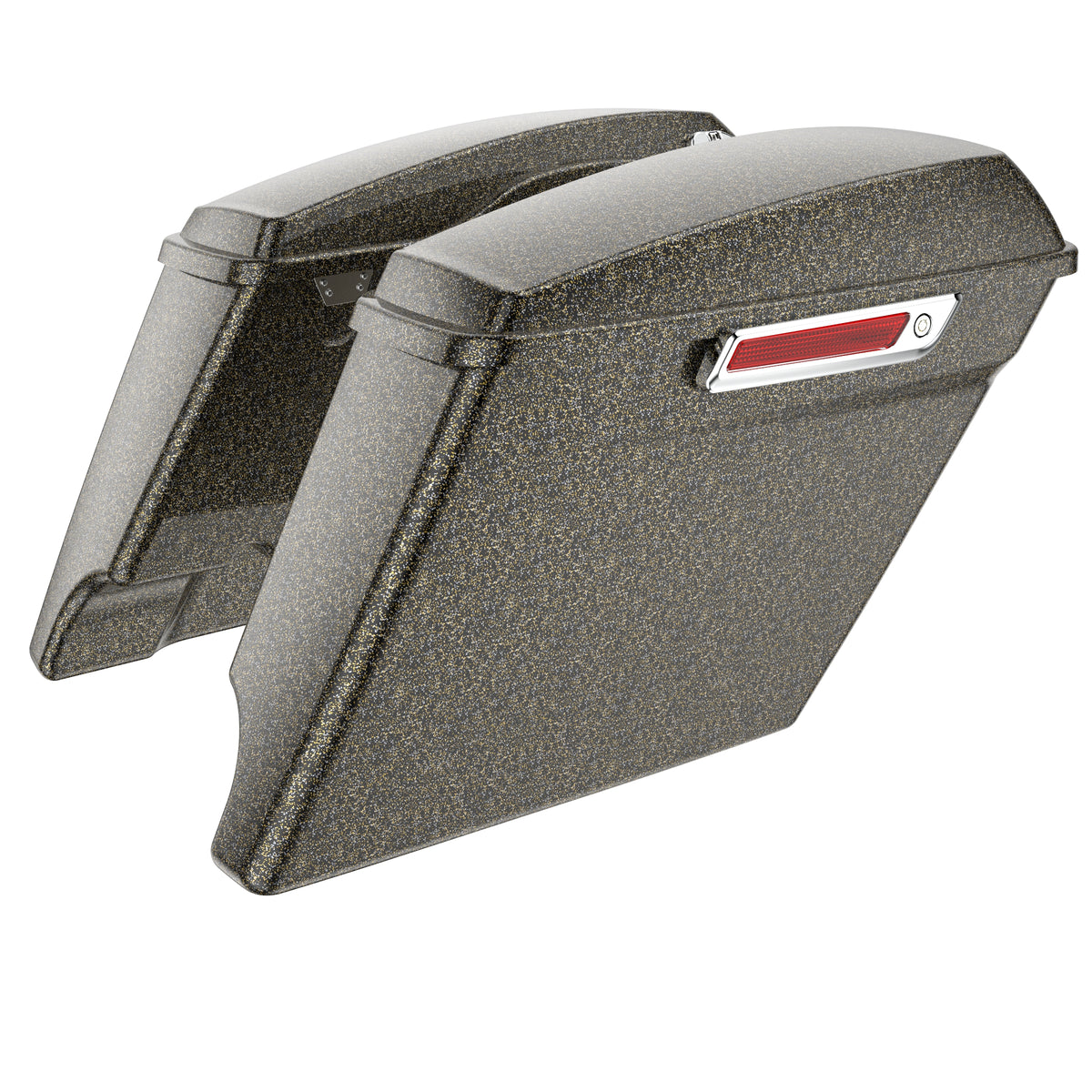 3.93" Stretched Saddlebag Bottoms with Lids - Fit for Harley Touring (2014+)