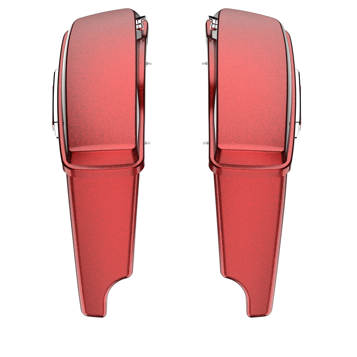 3.93" Stretched Saddlebag Bottoms with Lids - Fit for Harley Touring (2014+)
