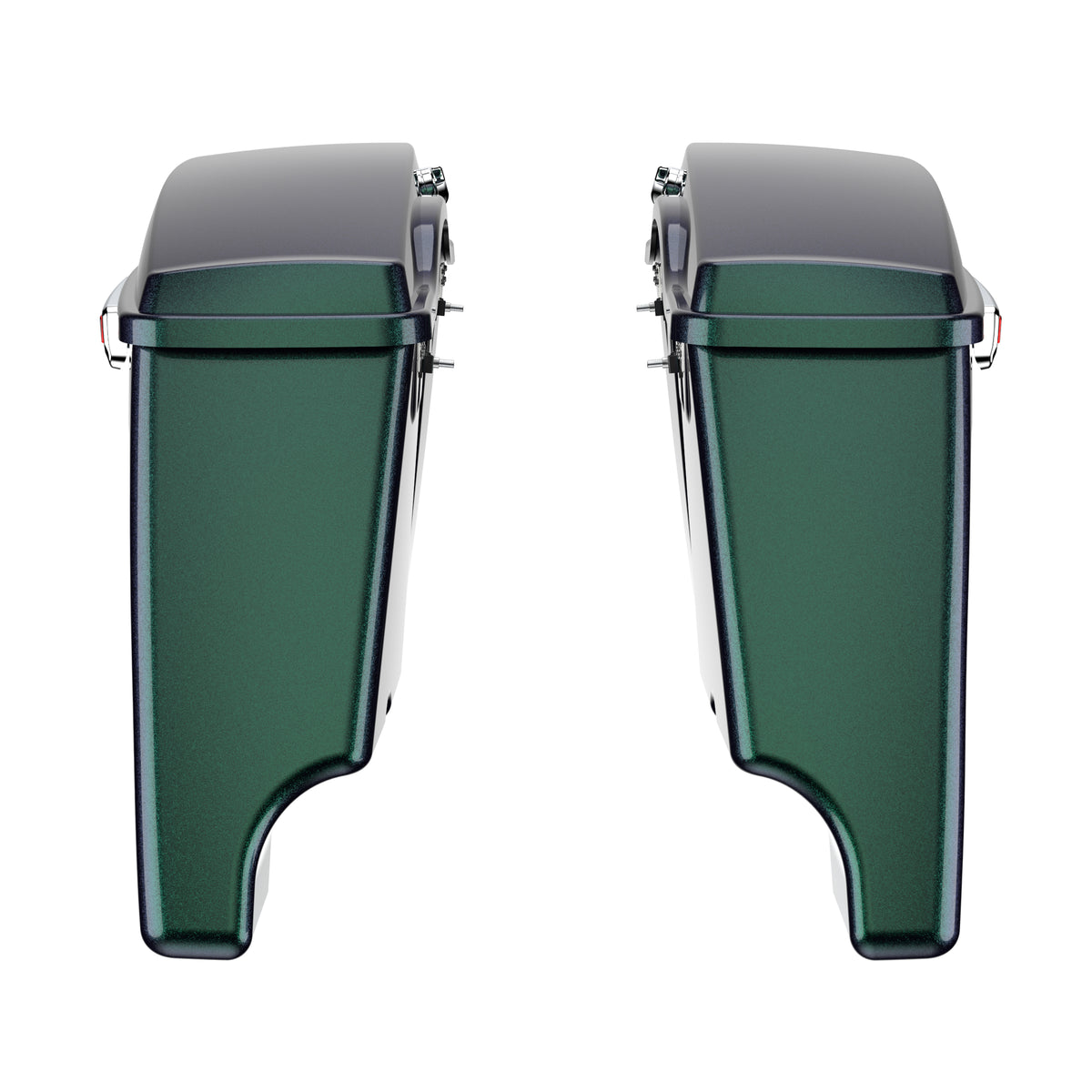3.93" Stretched Saddlebag Bottoms with Lids - Fit for Harley Touring (2014+)