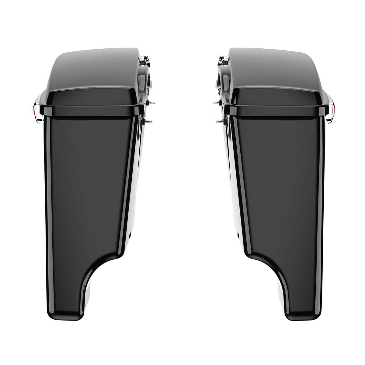 3.93" Stretched Saddlebag Bottoms with Lids - Fit for Harley Touring (2014+)