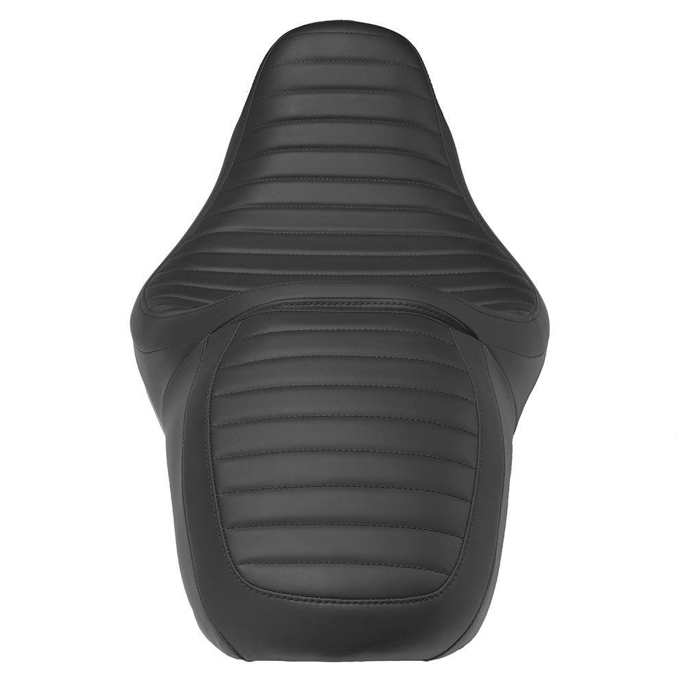 2-Up One-Piece Passenger Seat Fit for  '09-'23 Touring and Tri Glide Models