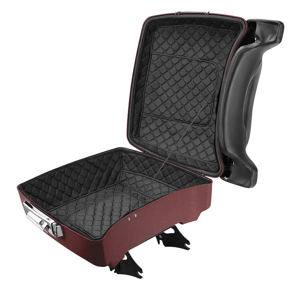 Mats-Csrewy Detachable Chopped Tour Pack Kit with Liner For '93–'26 Harley Touring