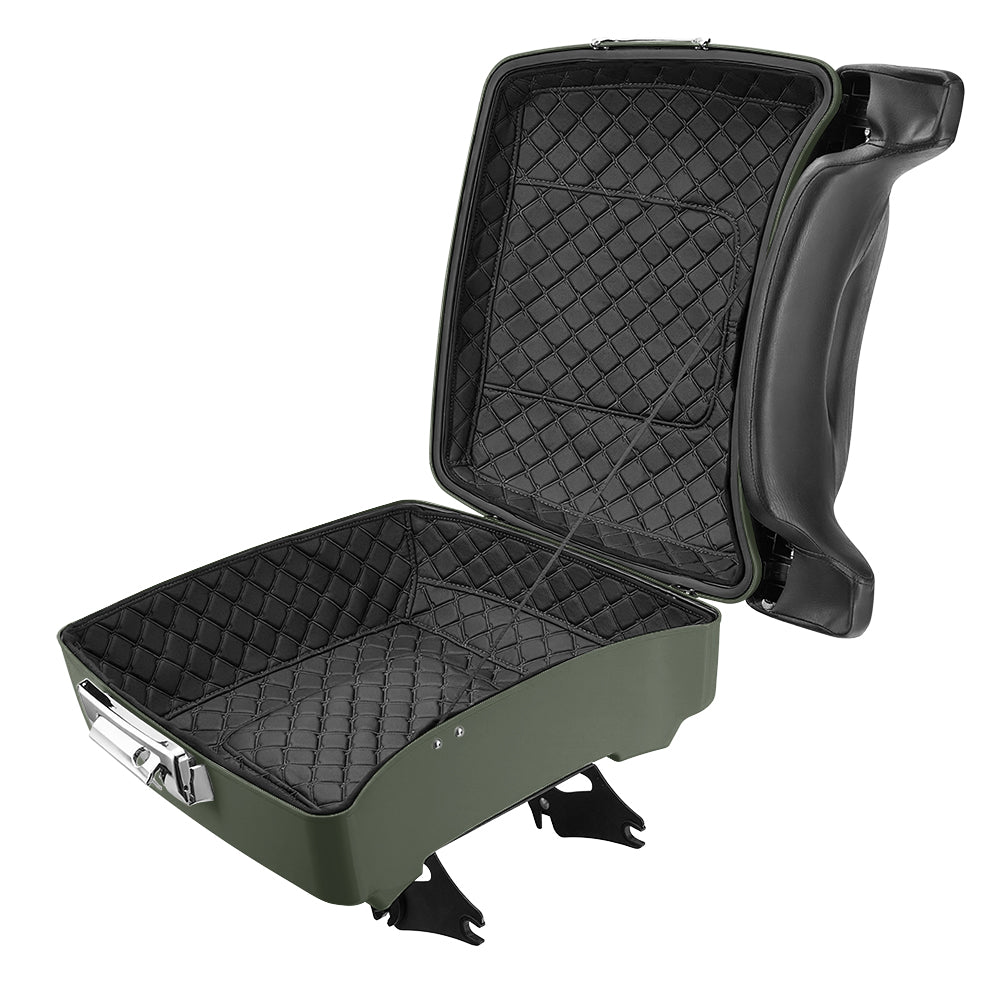 Mats-Csrewy Detachable Chopped Tour Pack Kit with Liner For '93–'26 Harley Touring