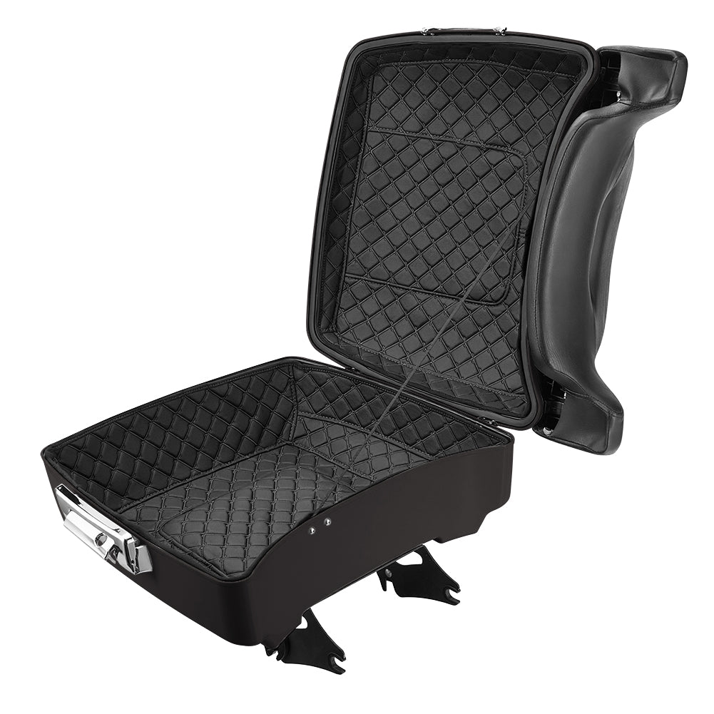 Mats-Csrewy Detachable Chopped Tour Pack Kit with Liner For '93–'26 Harley Touring