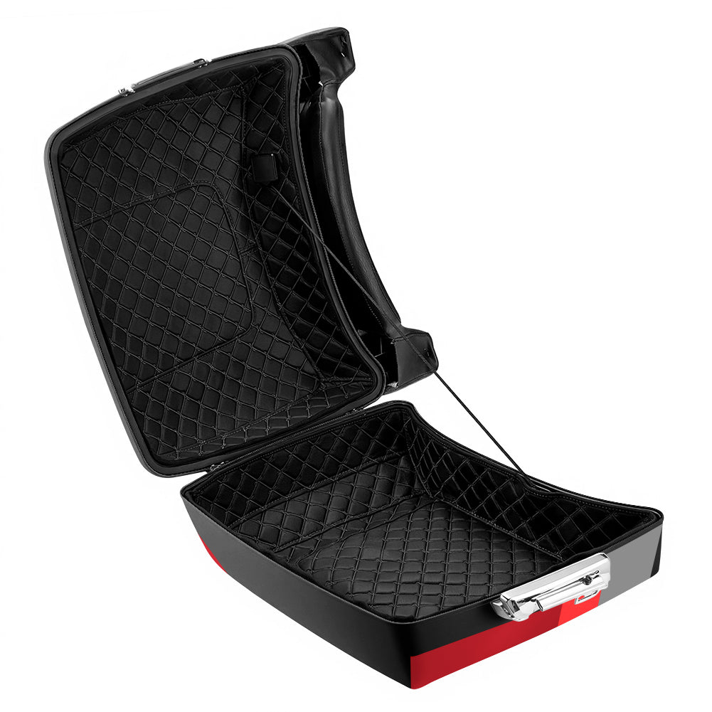 Mats-Csrewy Detachable Chopped Tour Pack Kit with Liner For '93–'26 Harley Touring