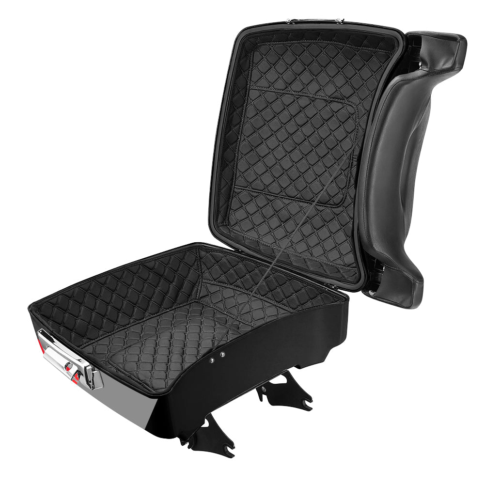 Mats-Csrewy Detachable Chopped Tour Pack Kit with Liner For '93–'26 Harley Touring