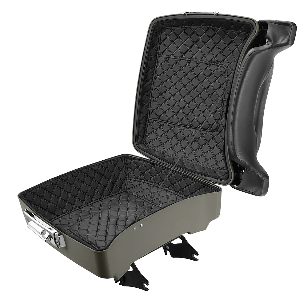 Mats-Csrewy Detachable Chopped Tour Pack Kit with Liner For '93–'26 Harley Touring