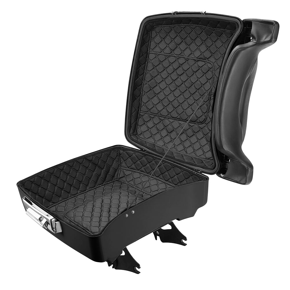 Mats-Csrewy Detachable Chopped Tour Pack Kit with Liner For '93–'26 Harley Touring