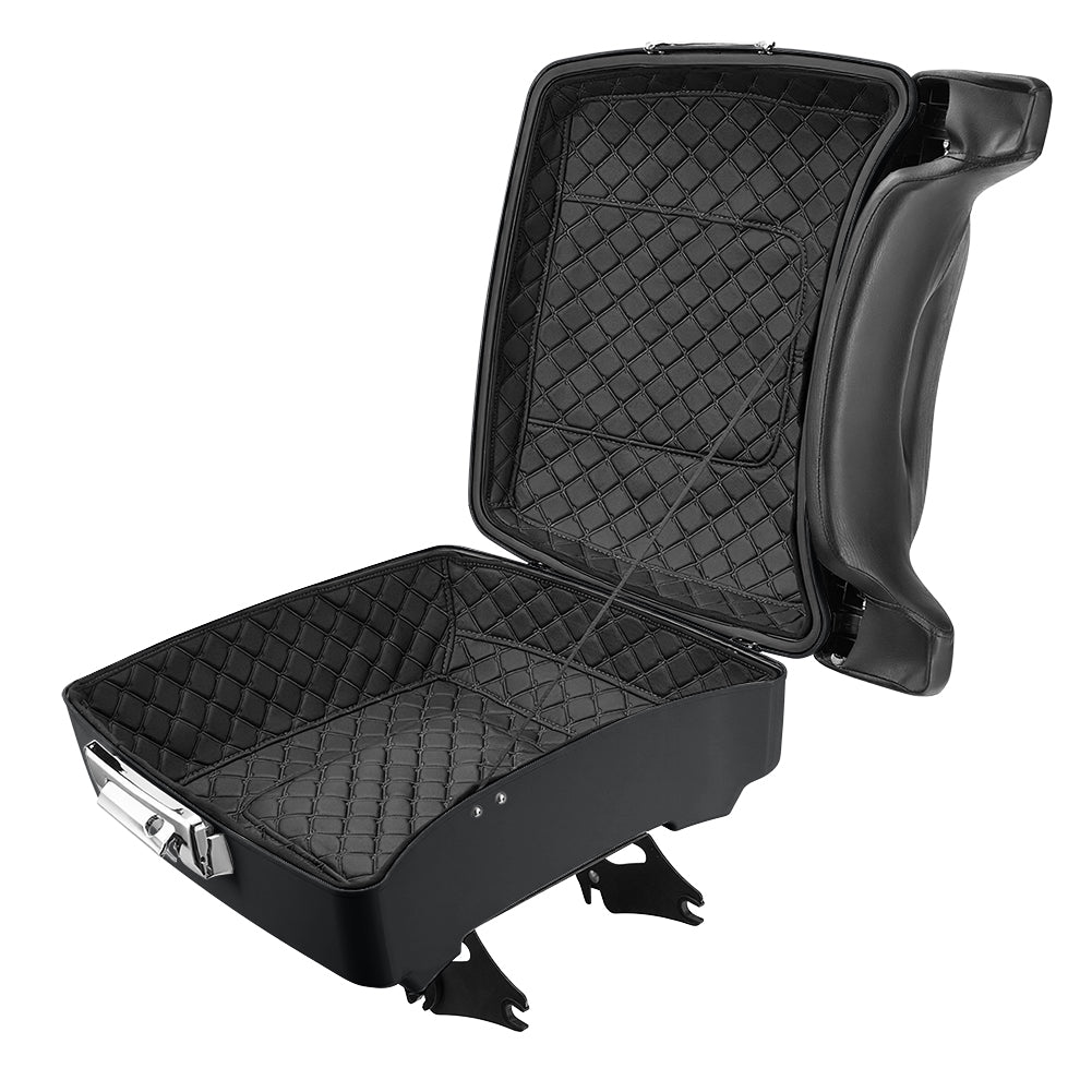 Mats-Csrewy Detachable Chopped Tour Pack Kit with Liner For '93–'26 Harley Touring