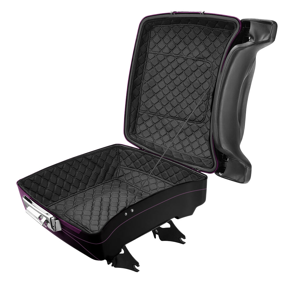 Mats-Csrewy Detachable Chopped Tour Pack Kit with Liner For '93–'26 Harley Touring