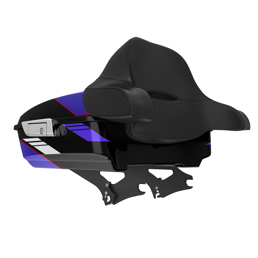 Mats-Csrewy Detachable Chopped Tour Pack Kit For '93–'26 Harley Touring