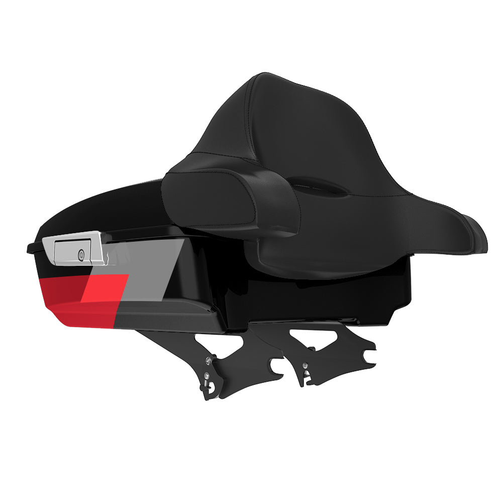 Mats-Csrewy Detachable Chopped Tour Pack Kit For '93–'26 Harley Touring