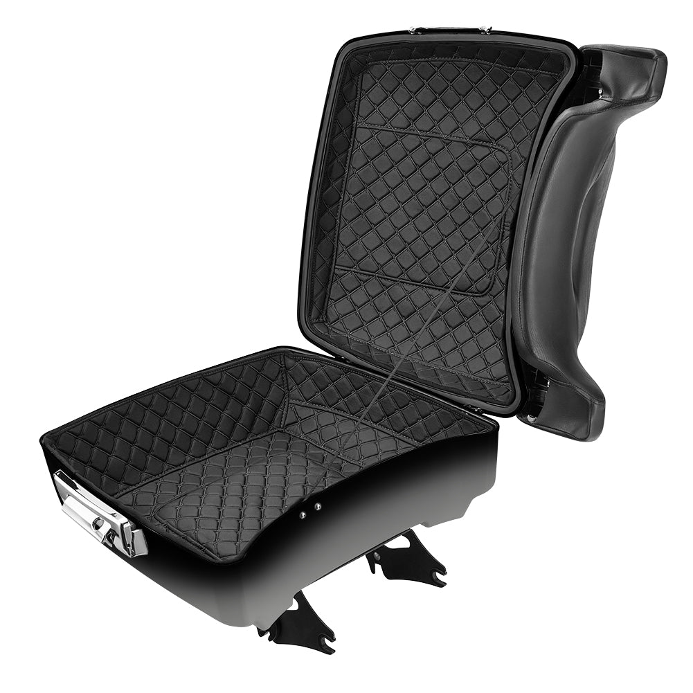 Mats-Csrewy Detachable Chopped Tour Pack Kit with Liner For '93–'26 Harley Touring