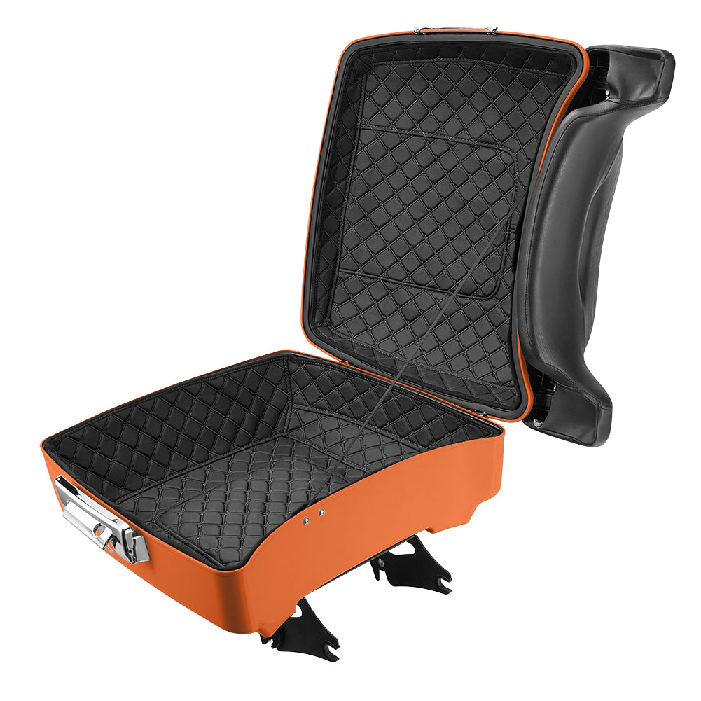 Mats-Csrewy Detachable Chopped Tour Pack Kit with Liner For '93–'26 Harley Touring