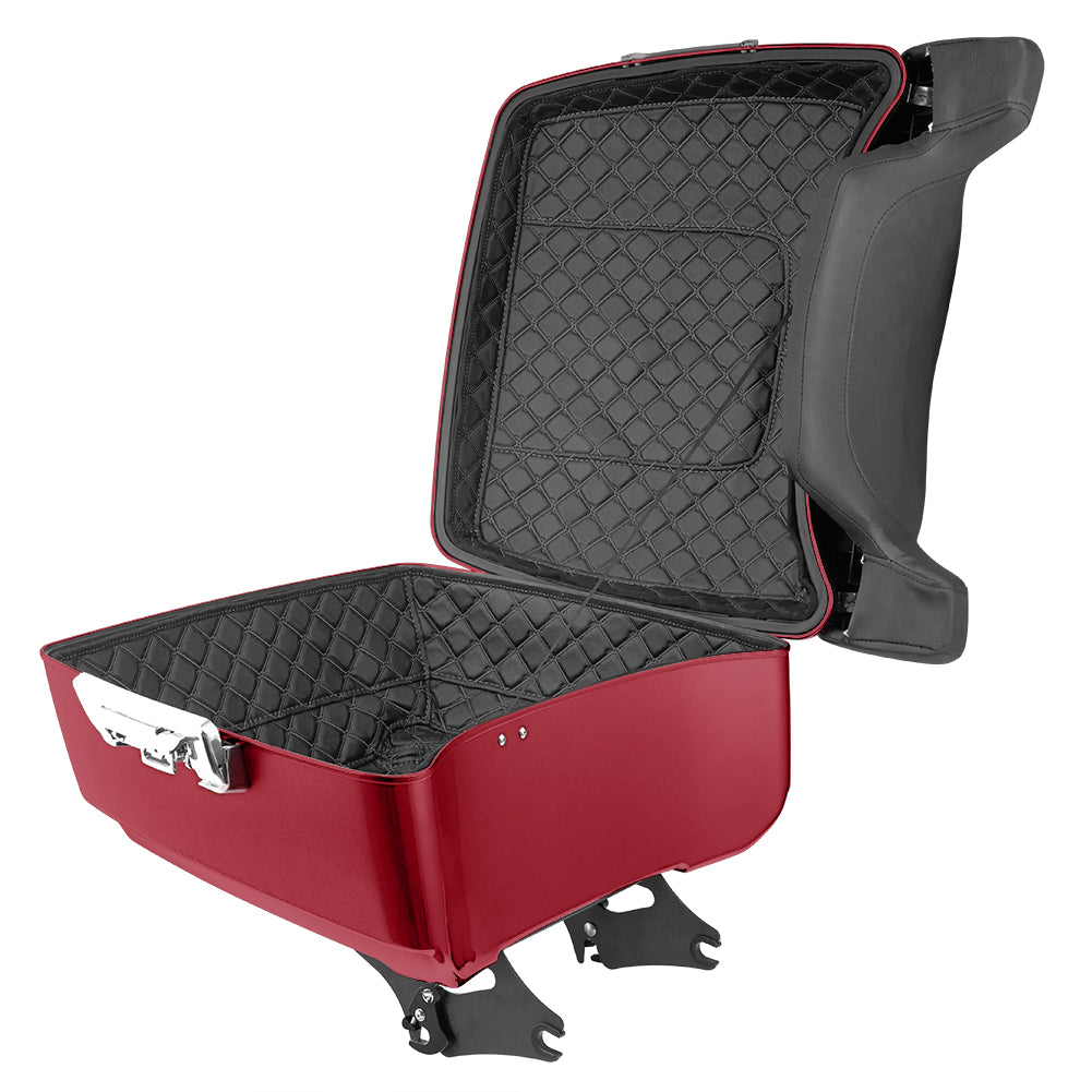 Mats-Csrewy Color-Matched Detachable King Tour Pack Kit with Liner For '93–'26 Harley Touring