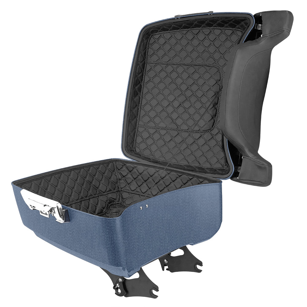 Mats-Csrewy Color-Matched Detachable King Tour Pack Kit with Liner For '93–'26 Harley Touring