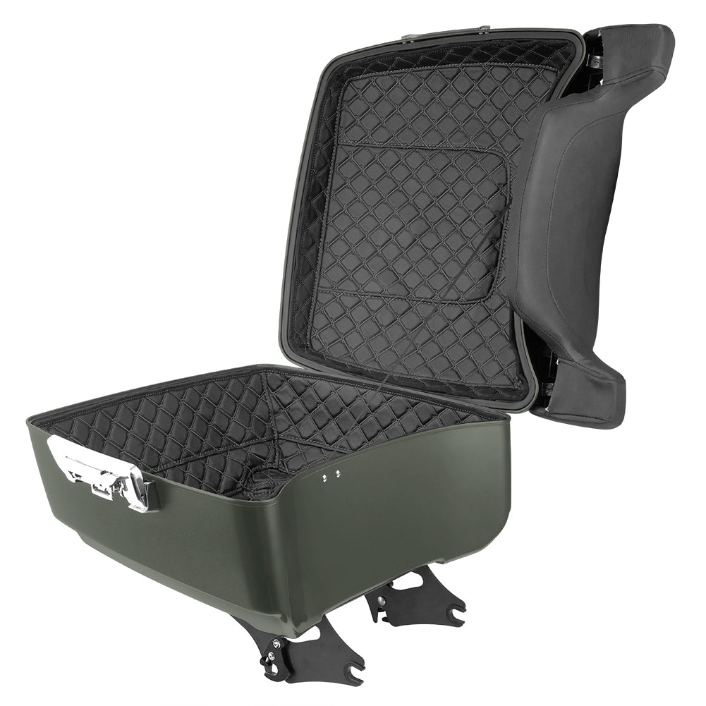 Mats-Csrewy Color-Matched Detachable King Tour Pack Kit with Liner For '93–'26 Harley Touring