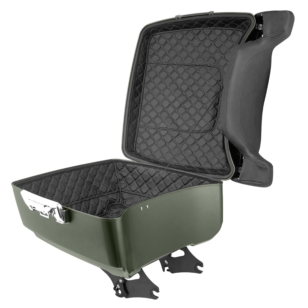 Mats-Csrewy Color-Matched Detachable King Tour Pack Kit with Liner For '93–'26 Harley Touring