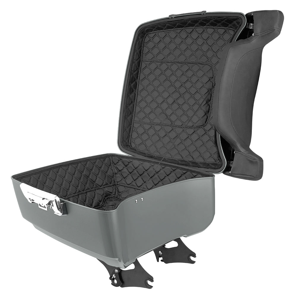 Mats-Csrewy Color-Matched Detachable King Tour Pack Kit with Liner For '93–'26 Harley Touring