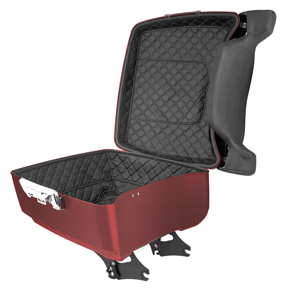 Mats-Csrewy Color-Matched Detachable King Tour Pack Kit with Liner For '93–'26 Harley Touring