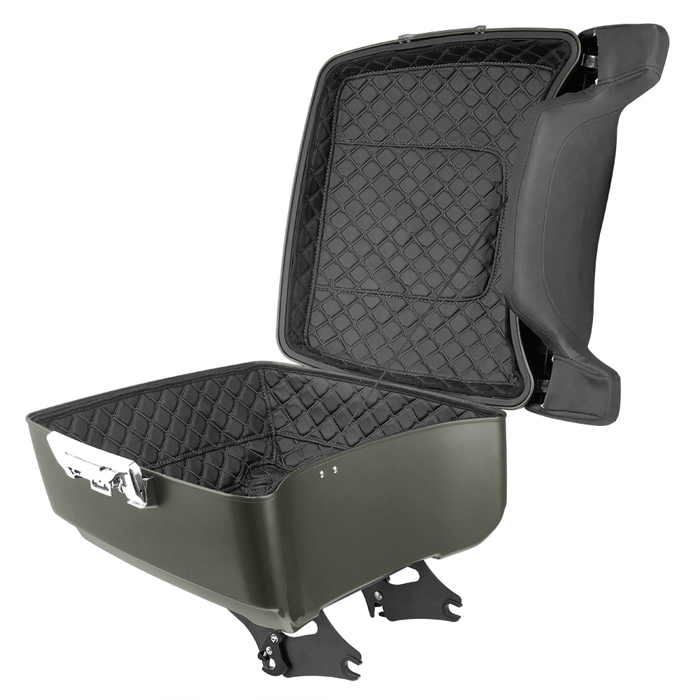 Mats-Csrewy Color-Matched Detachable King Tour Pack Kit with Liner For '93–'26 Harley Touring