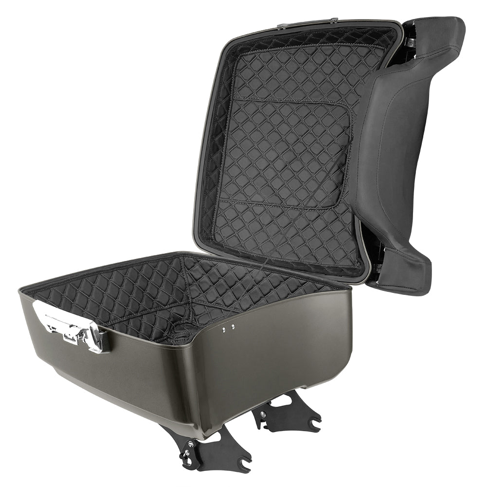Mats-Csrewy Color-Matched Detachable King Tour Pack Kit with Liner For '93–'26 Harley Touring