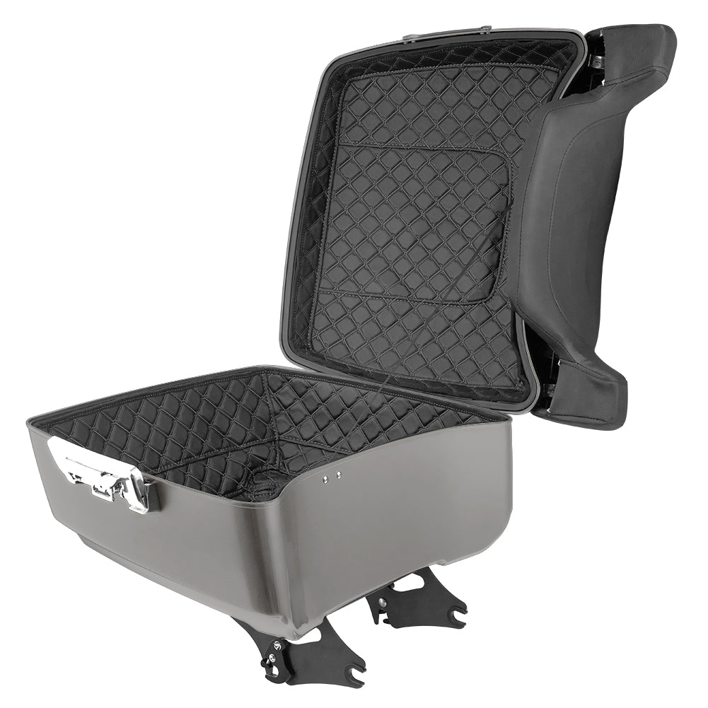 Mats-Csrewy Color-Matched Detachable King Tour Pack Kit with Liner For '93–'26 Harley Touring