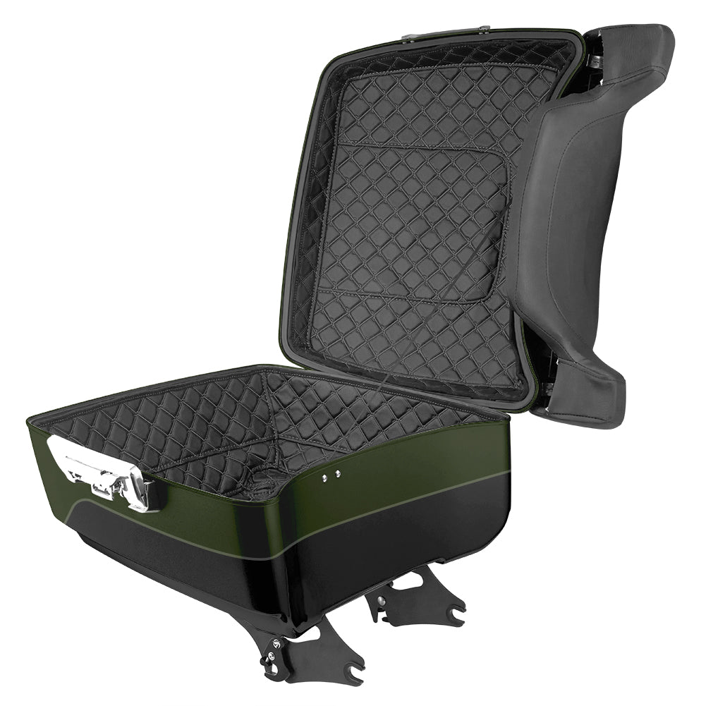 Mats-Csrewy Color-Matched Detachable King Tour Pack Kit with Liner For '93–'26 Harley Touring