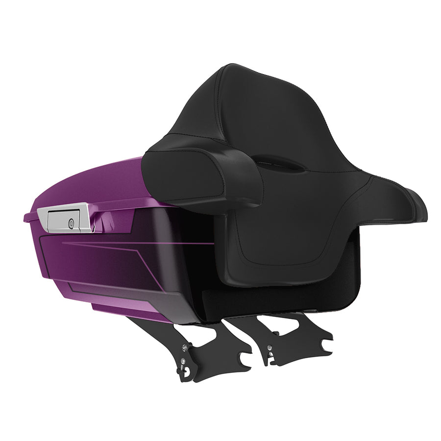 Mats-Csrewy Detachable King Tour Pack Kit For '93–'26 Harley Touring