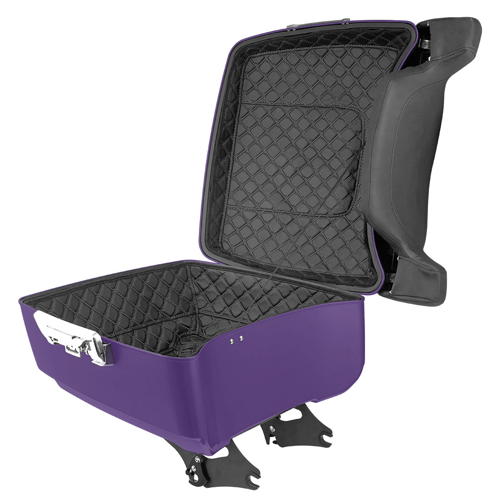 Mats-Csrewy Color-Matched Detachable King Tour Pack Kit with Liner For '93–'26 Harley Touring
