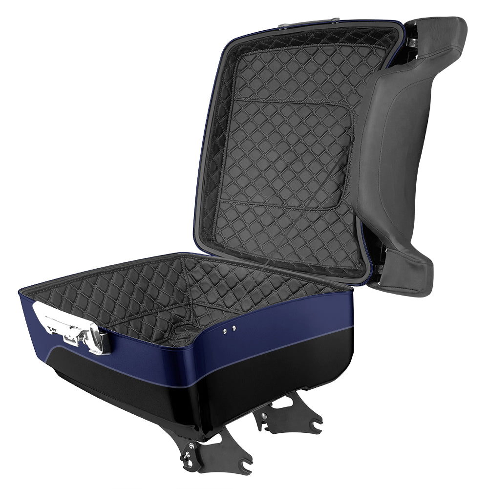 Mats-Csrewy Color-Matched Detachable King Tour Pack Kit with Liner For '93–'26 Harley Touring