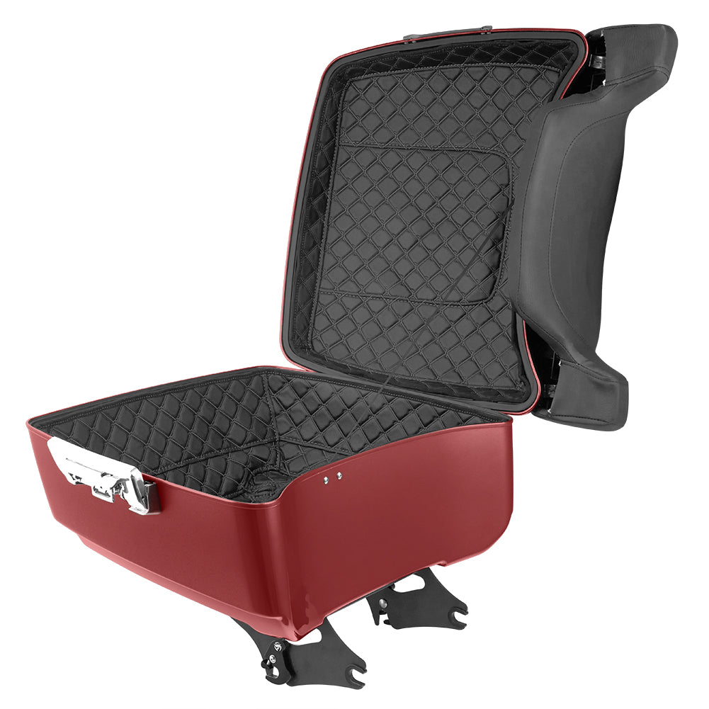 Mats-Csrewy Color-Matched Detachable King Tour Pack Kit with Liner For '93–'26 Harley Touring