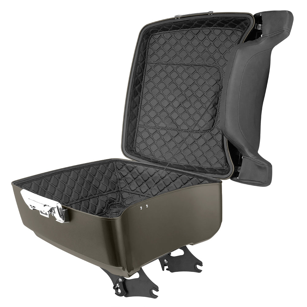 Mats-Csrewy Color-Matched Detachable King Tour Pack Kit with Liner For '93–'26 Harley Touring
